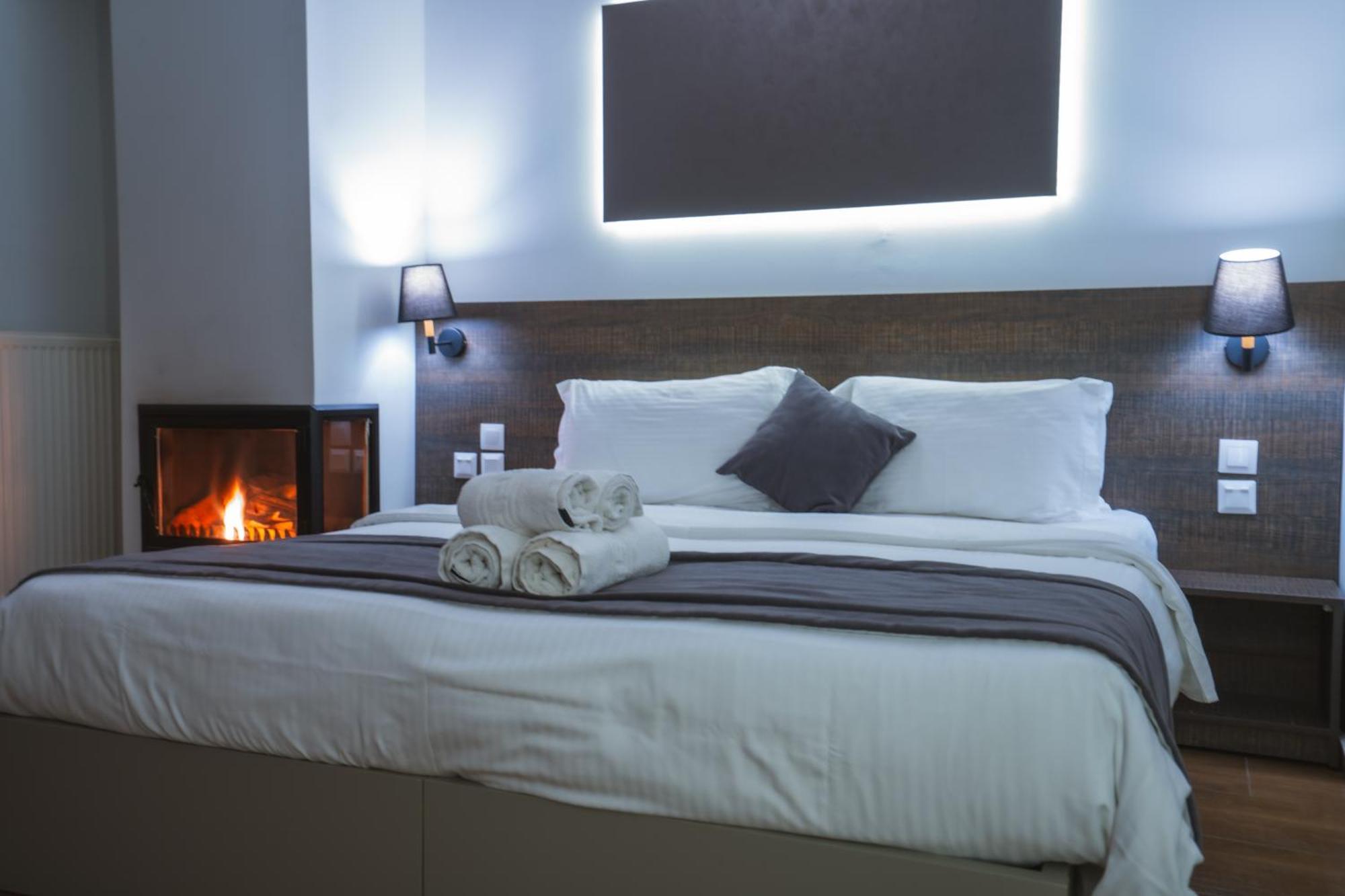 Alkyonis Hotel & Spa Káto Loutrákion Zimmer foto