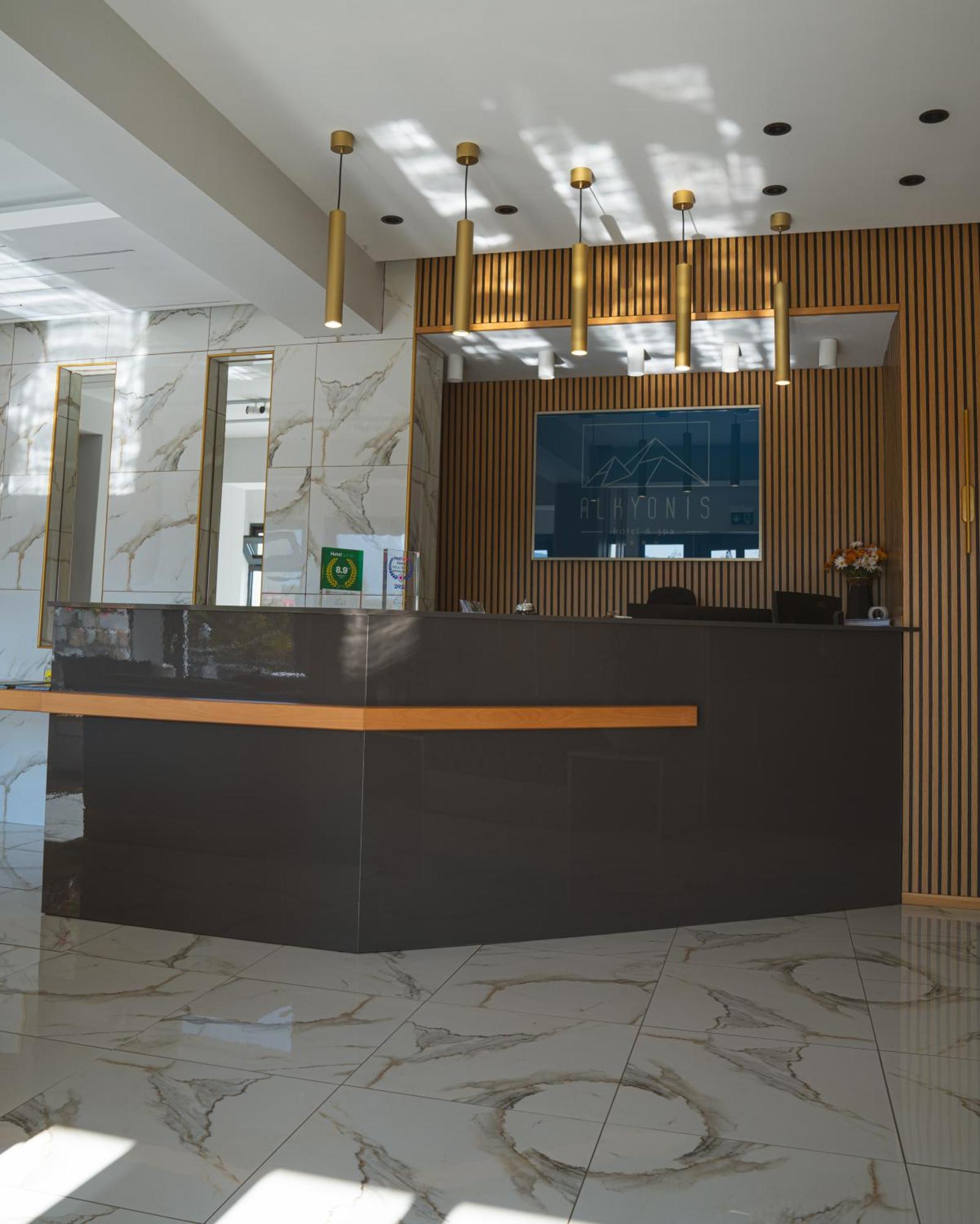Alkyonis Hotel & Spa Káto Loutrákion Exterior foto